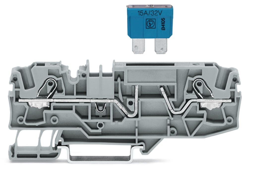 [WG2006-1681] Twee-draads zekeringsklem 6 mm² voor platte autozekering