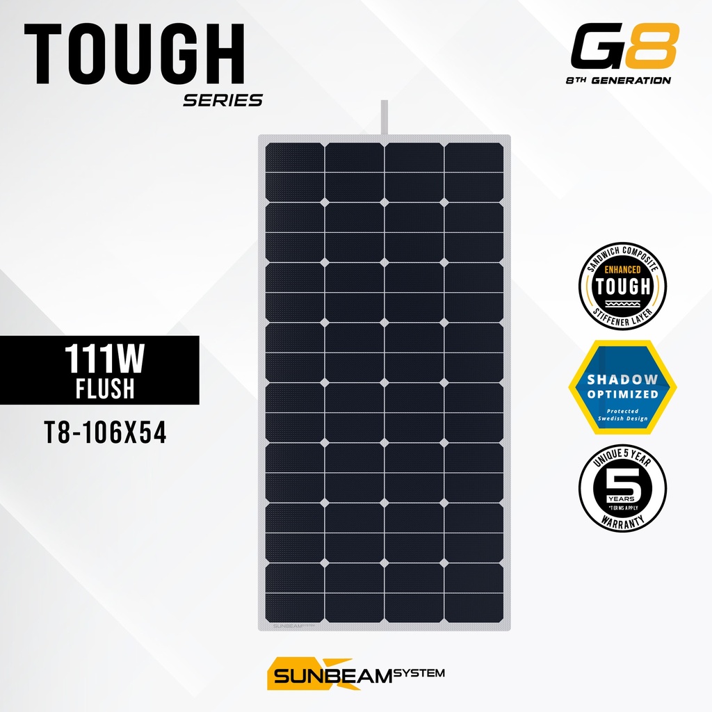 [SB-T8-106x54] Tough G8 111W