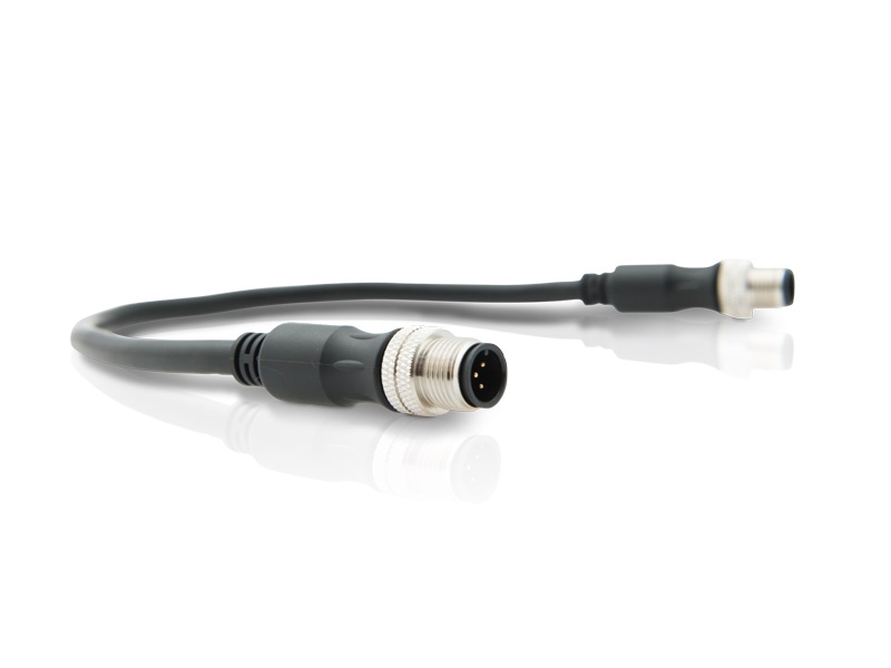 [AC-A2K-GCM-0M25] Micro gender changer (male to male) - 0.25 meter