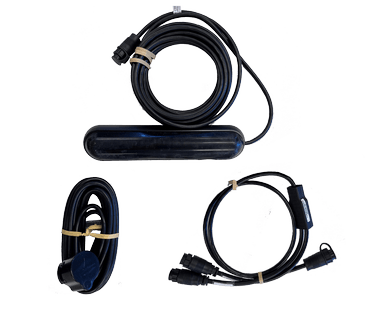 Active Imaging 2-in-1 transducer met 83/200 in-hull puck (alleen diepte)