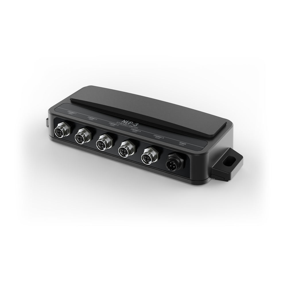 [SR00016008001] NEP-3: 5-poort (M12) Gigabit Ethernet