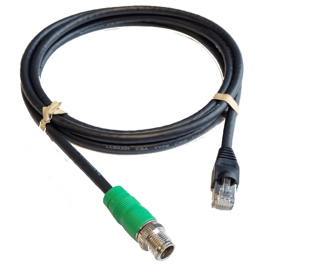[SR00016080001] Ethernet kabel - groen M12 - RJ45