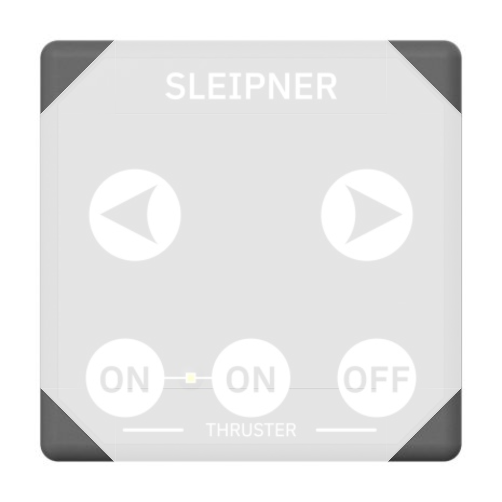 [ASE9108850] Side-Power bedieningspaneel afwerkhoekje (ter vervanging)