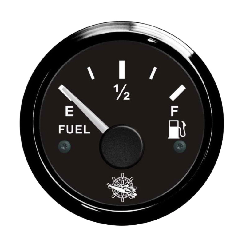 [EU27.320.01] Osculati fuel level gauge 240/33 ohm black/black