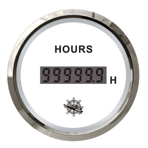 Osculati digital hour counter white/glossy