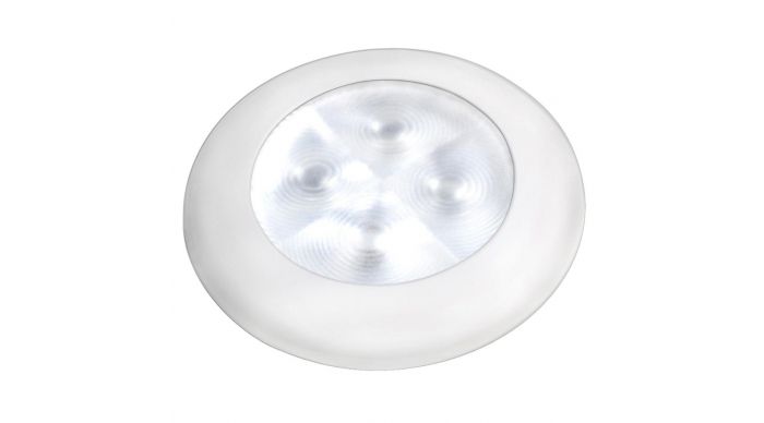[HM0501-241] Hella led rond sl warm wit - 24V - witte ring