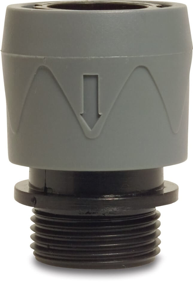[XH06] Connector 3/4" buitendraad x female
